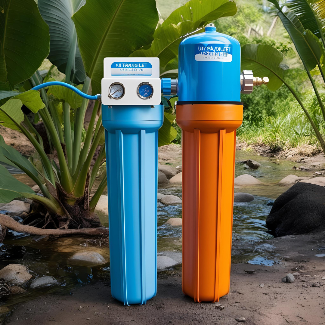 Filtro de agua ultravioleta para desinfección de agua de lluvia en Costa Rica