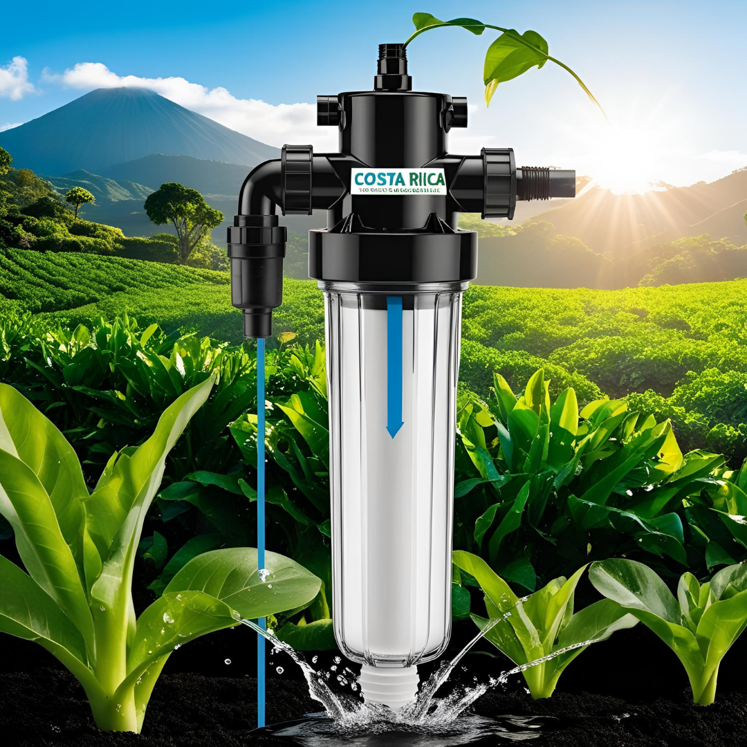 Mejor filtro de agua para eliminar sedimentos en sistemas de riego por goteo en Costa Rica