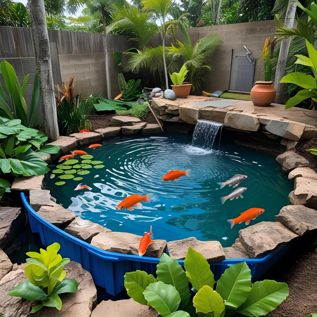 Cómo hacer un sistema de filtración de agua para un estanque de peces en Costa Rica