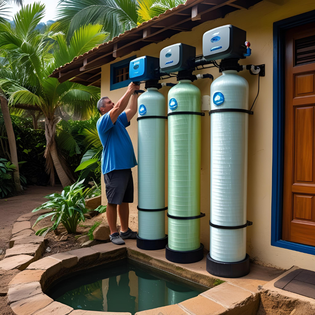 Cómo instalar filtro de agua para pozo profundo en Costa Rica