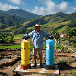 Costos de instalación de filtros de agua para pozos en fincas de Costa Rica