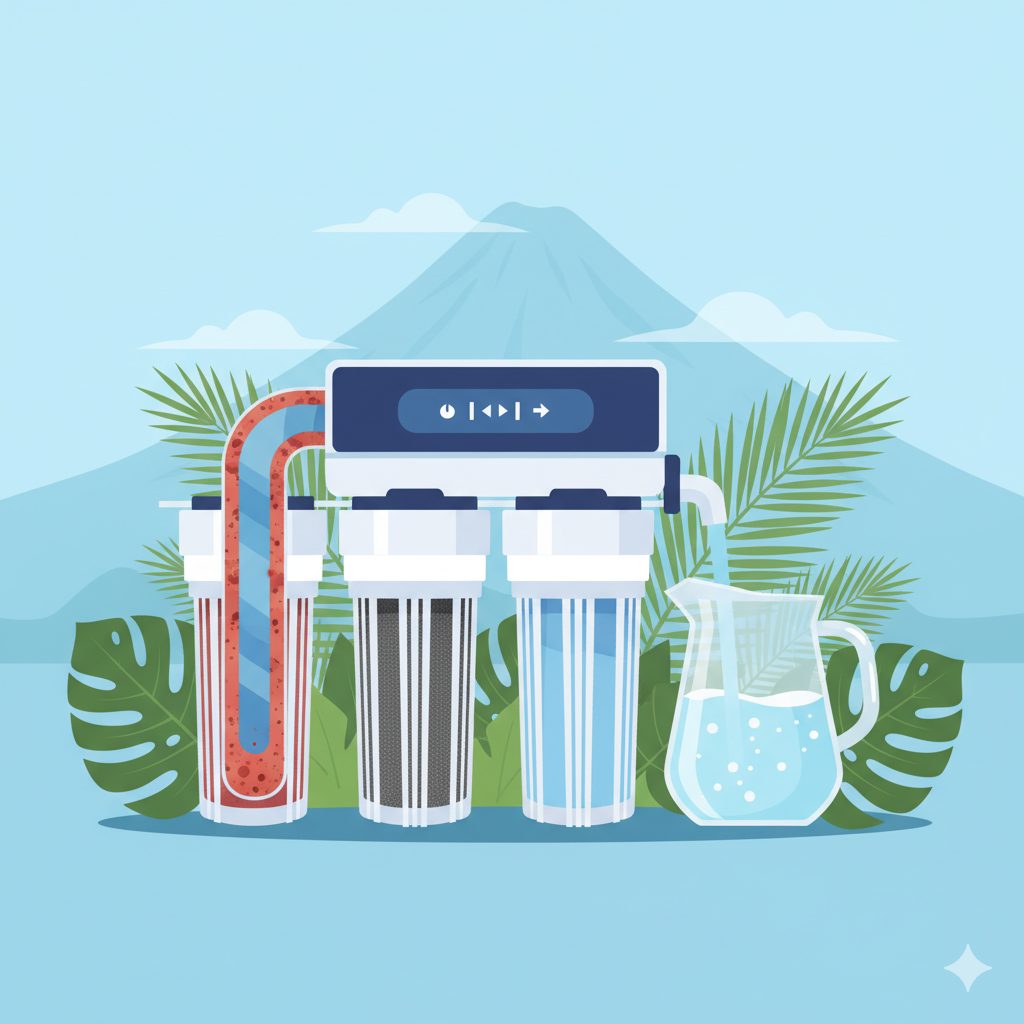Como eliminar el hierro en el agua en Costa Rica