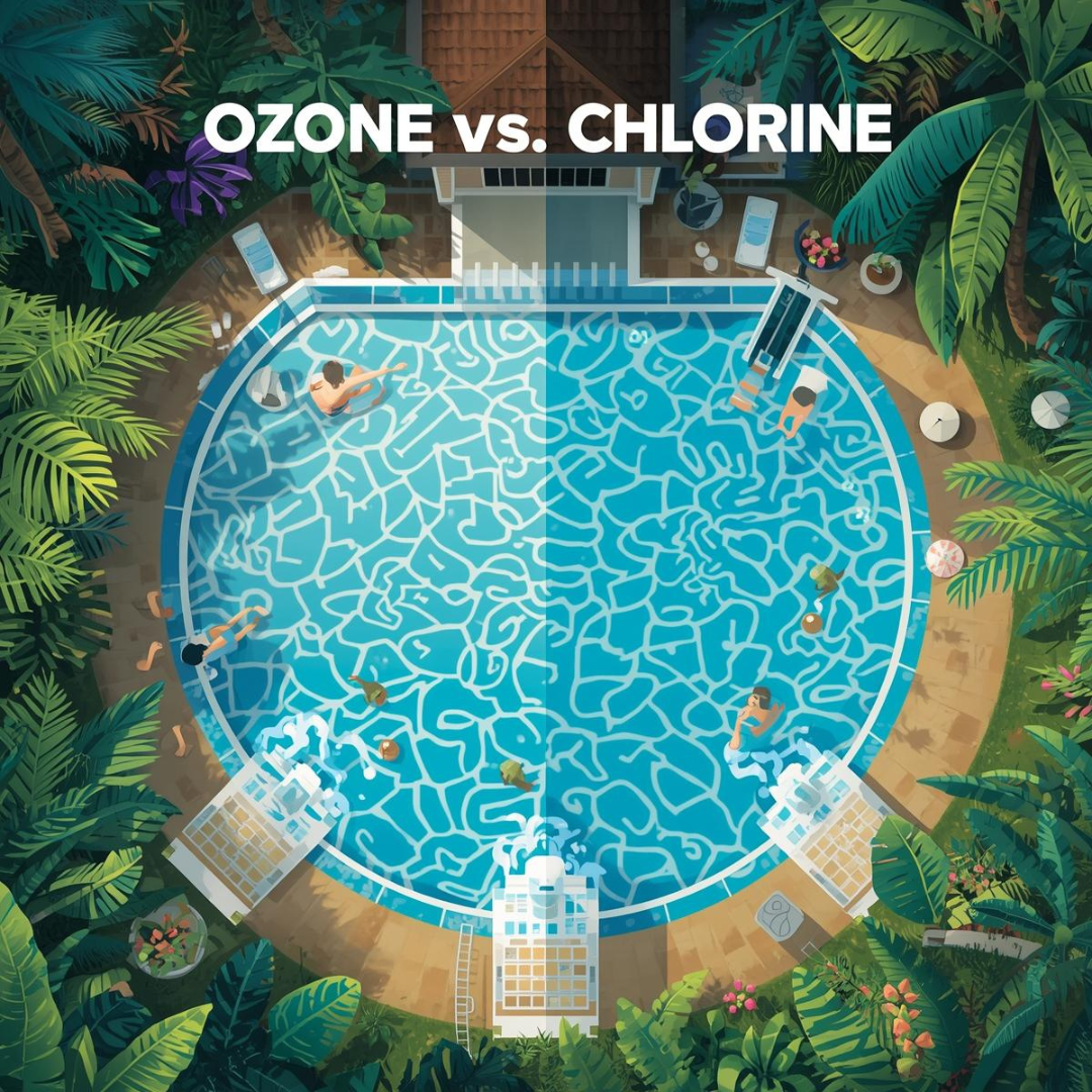 Ozono vs. Cloro: ¿Cuál es mejor para el mantenimiento de piscinas en Costa Rica?