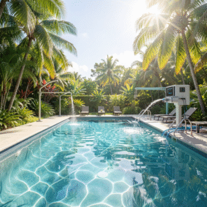 Tratamiento de ozono para piscinas con agua de pozo en Guanacaste