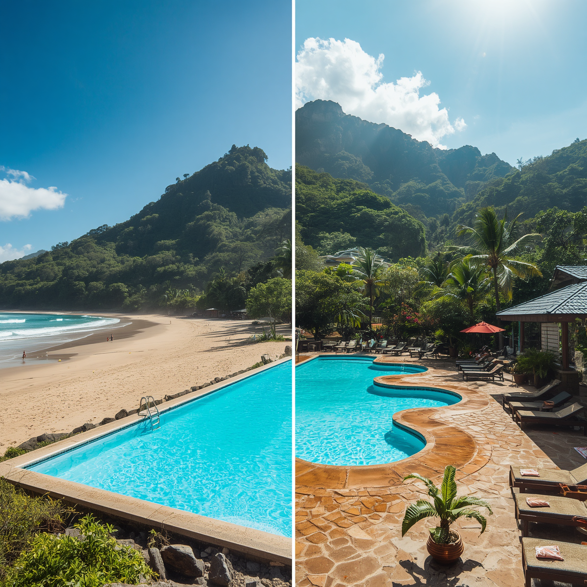 Ozono para piscinas en zonas costeras vs zonas de montaña en Costa Rica