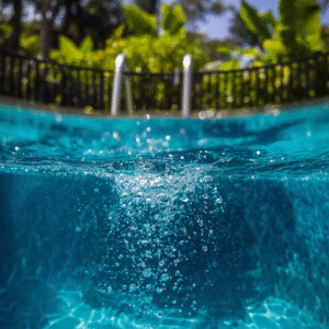 Eficacia del ozono contra algas negras en piscinas de Guanacaste