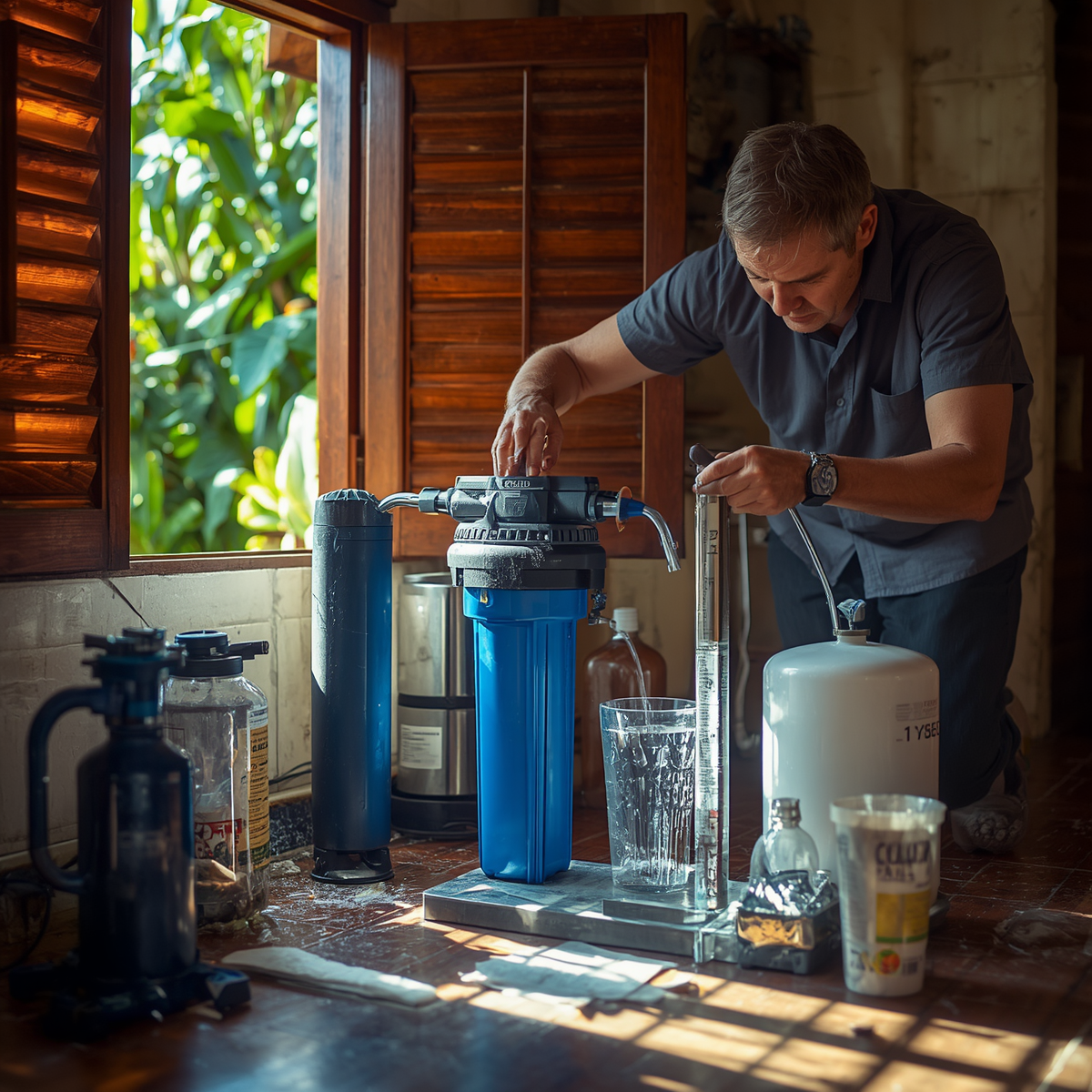 Cómo calcular el caudal necesario para un filtro de casa completa en Costa Rica